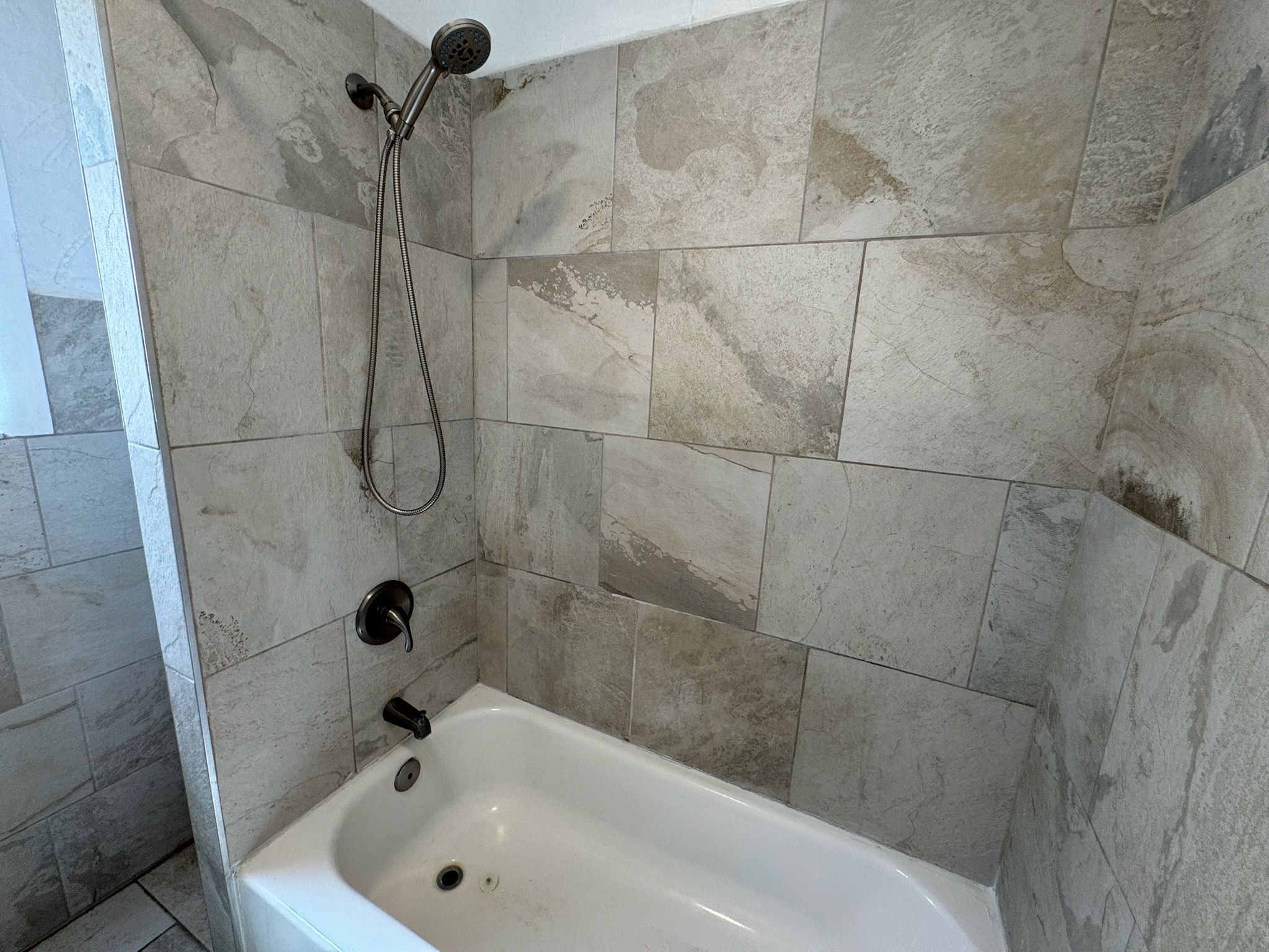 Bathroom detail after renovation