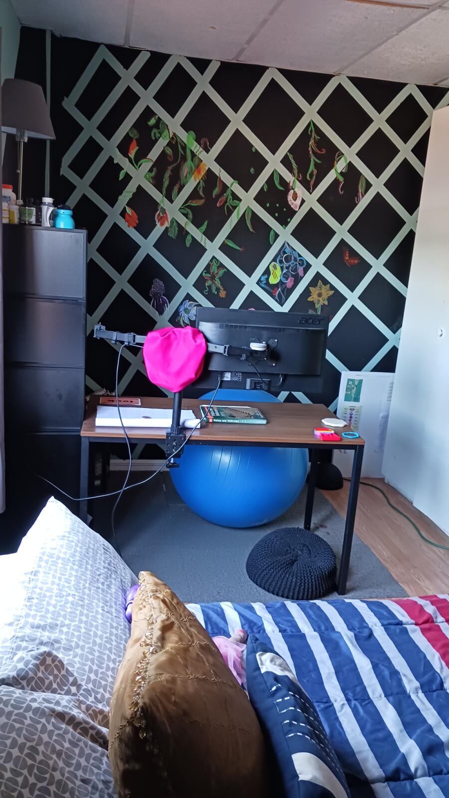 Bedroom 3 before renovation