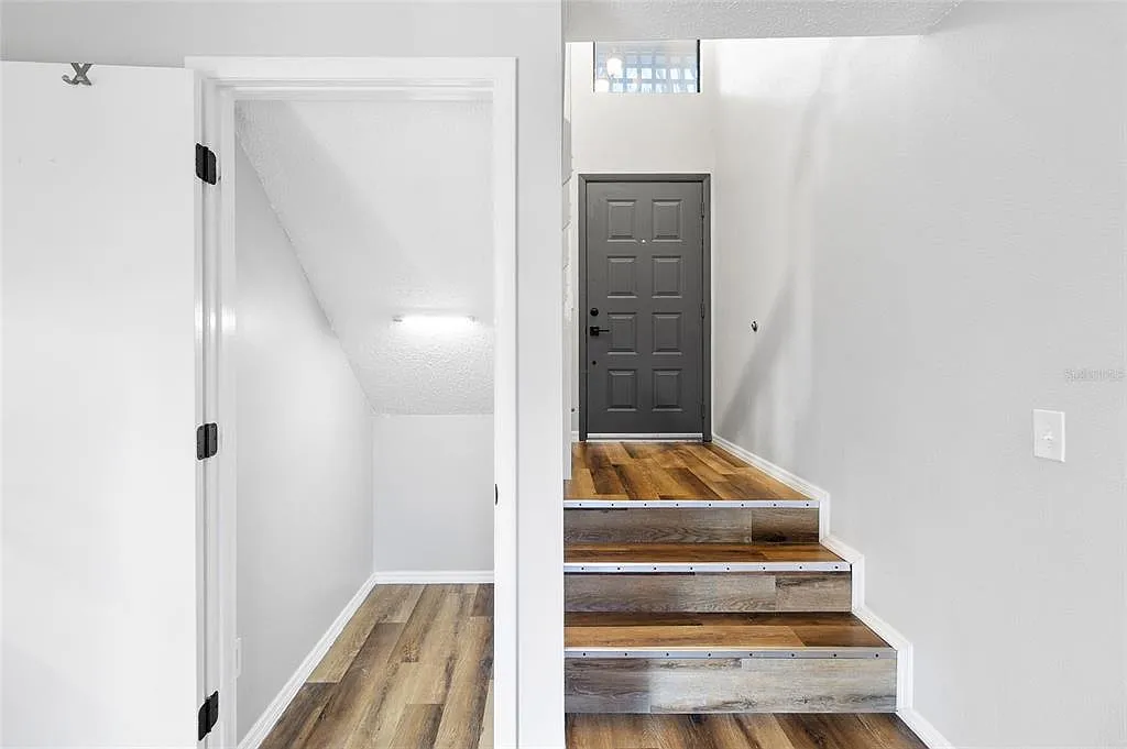 Entry after renovation